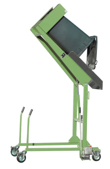 Mülltonnen - Kippstation MKS - H, lackiert, Resedagrün - Staplertechnik24 - 4476 - 08 - 0000 - 4