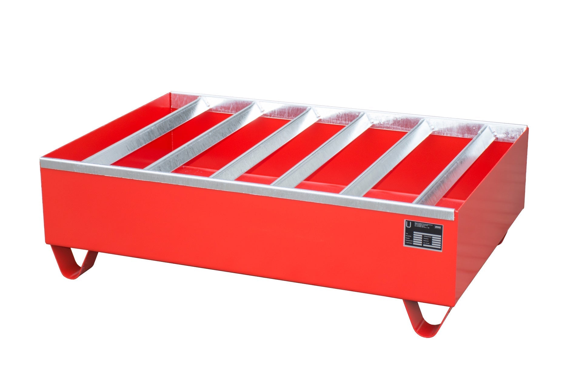 Profilwanne PW 200 - 2, lackiert, Feuerrot - Staplertechnik24 - 4471 - 82 - 0000 - 2