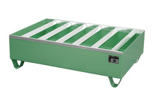 Profilwanne PW 200 - 2, lackiert, Resedagrün - Staplertechnik24 - 4471 - 82 - 0000 - 4