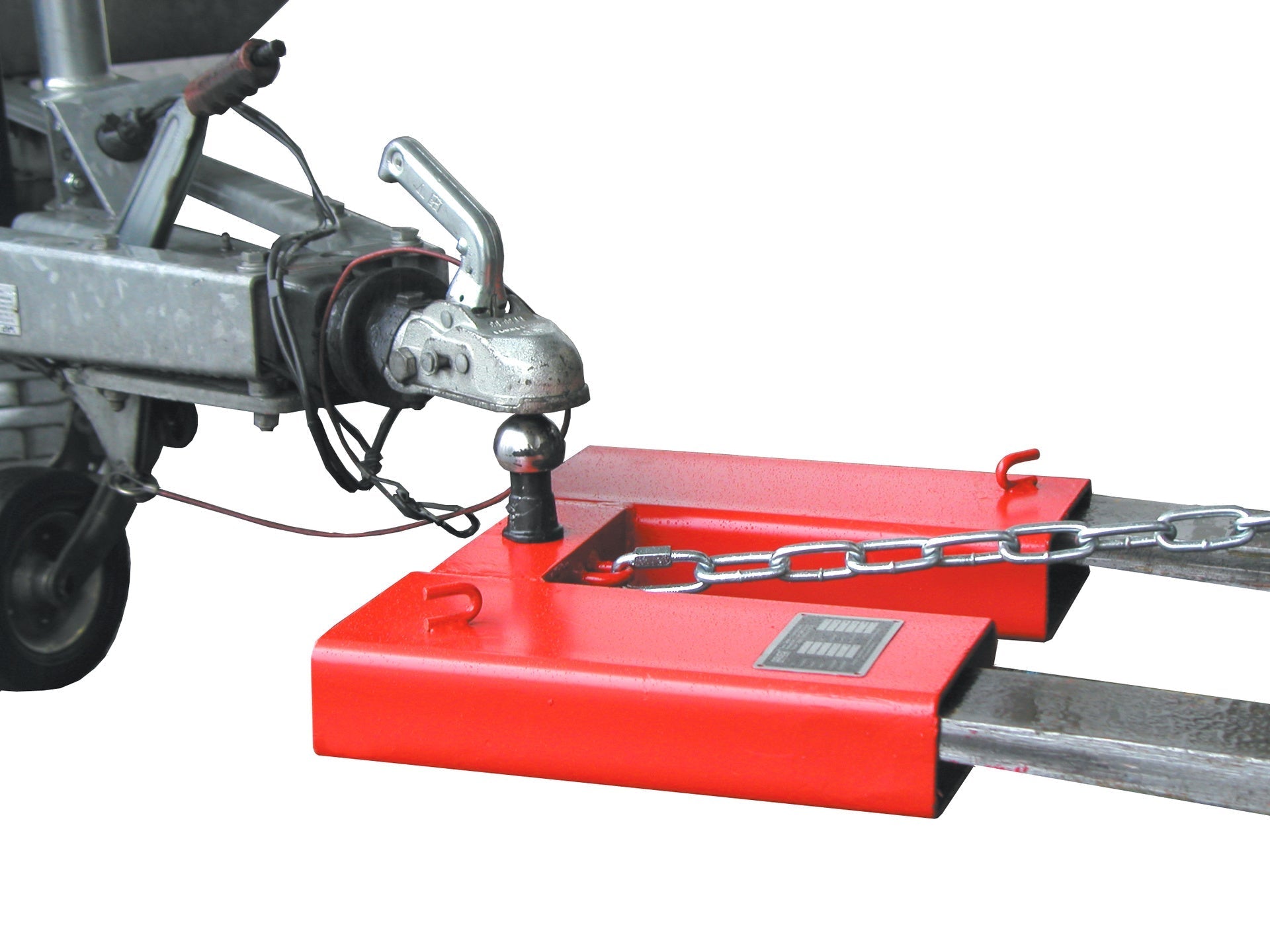 Rangierhilfe RH, lackiert, Feuerrot - Staplertechnik24 - 4490 - 10 - 0000 - 2