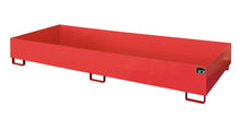 Regalwanne RW 3300 - 2, lackiert, Feuerrot - Staplertechnik24 - 4518 - 74 - 0000 - 2
