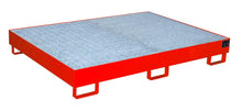 Regalwanne RW - GR 1800, lackiert, Feuerrot - Staplertechnik24 - 4518 - 44 - 0000 - 2