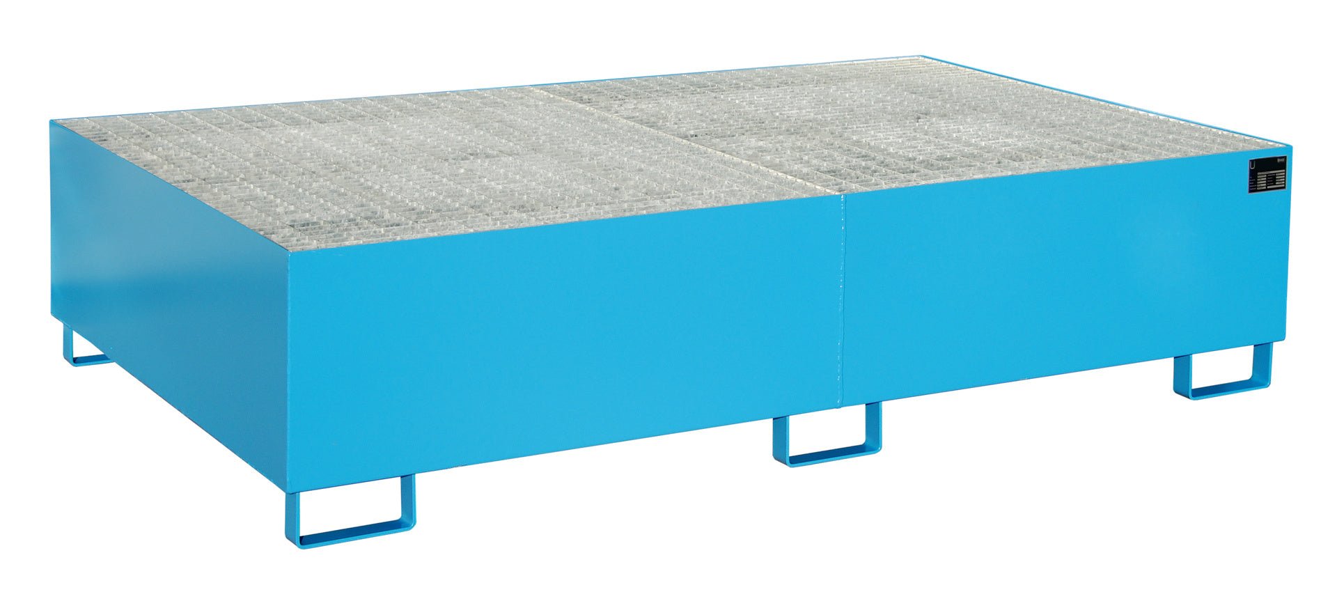 Regalwanne RW - GR 2200 - 2, lackiert, Lichtblau - Staplertechnik24 - 4518 - 51 - 0000 - 3