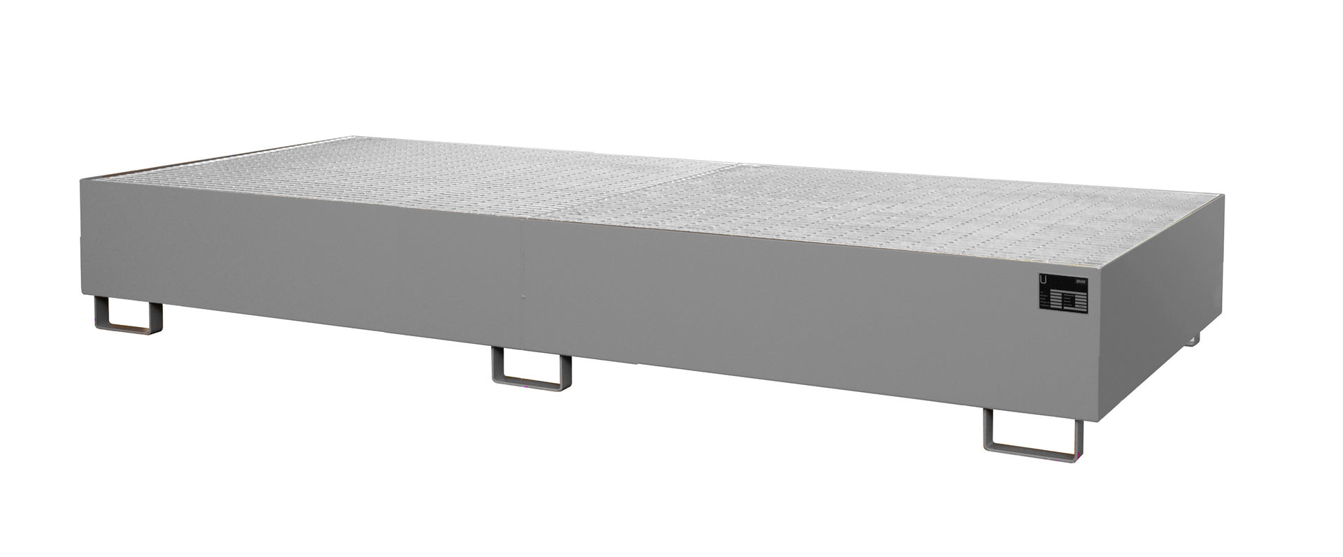 Regalwanne RW - GR 3300 - 2, lackiert, Mausgrau - Staplertechnik24 - 4518 - 75 - 0000 - 5