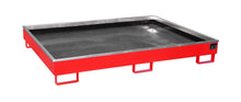 Regalwanne mit PE - Einsatz Regalwanne RW 1800 PE, lackiert, Feuerrot - Staplertechnik24 - 4518 - 52 - 0000 - 2