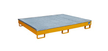 Regalwanne mit PE - Einsatz Regalwanne RW - GR 1800 PE, lackiert, Gelborange - Staplertechnik24 - 4518 - 56 - 0000 - 1