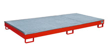 Regalwanne mit PE - Einsatz Regalwanne RW - GR 2700 - 1 PE, lackiert, Feuerrot - Staplertechnik24 - 4518 - 57 - 0000 - 2