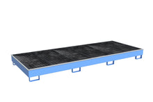 Regalwanne mit PE - Einsatz Regalwanne RW - GR 3300 - 2 PE, lackiert, Lichtblau - Staplertechnik24 - 4518 - 77 - 0000 - 3