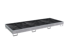 Regalwanne mit PE - Einsatz Regalwanne RW - GR 3300 - 2 PE, feuerverzinkt - Staplertechnik24 - 4518 - 77 - 0000 - 7