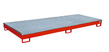 Regalwanne mit PE - Einsatz Regalwanne RW - GR 3300 - 1 PE, lackiert, Feuerrot - Staplertechnik24 - 4518 - 73 - 0000 - 2