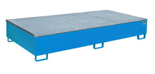 Regalwanne mit PE - Einsatz Regalwanne RW - GR 2700 - 3 PE, lackiert, Lichtblau - Staplertechnik24 - 4518 - 59 - 0000 - 3