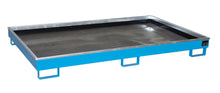Regalwanne mit PE - Einsatz Regalwanne RW 2200 - 1 PE, lackiert, Lichtblau - Staplertechnik24 - 4518 - 60 - 0000 - 3