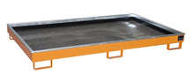 Regalwanne mit PE - Einsatz Regalwanne RW 2200 - 1 PE, lackiert, Gelborange - Staplertechnik24 - 4518 - 60 - 0000 - 1
