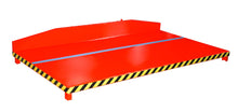 Restgitter - Palette RGP - 1, lackiert, Feuerrot - Staplertechnik24 - 4512 - 01 - 0000 - 2