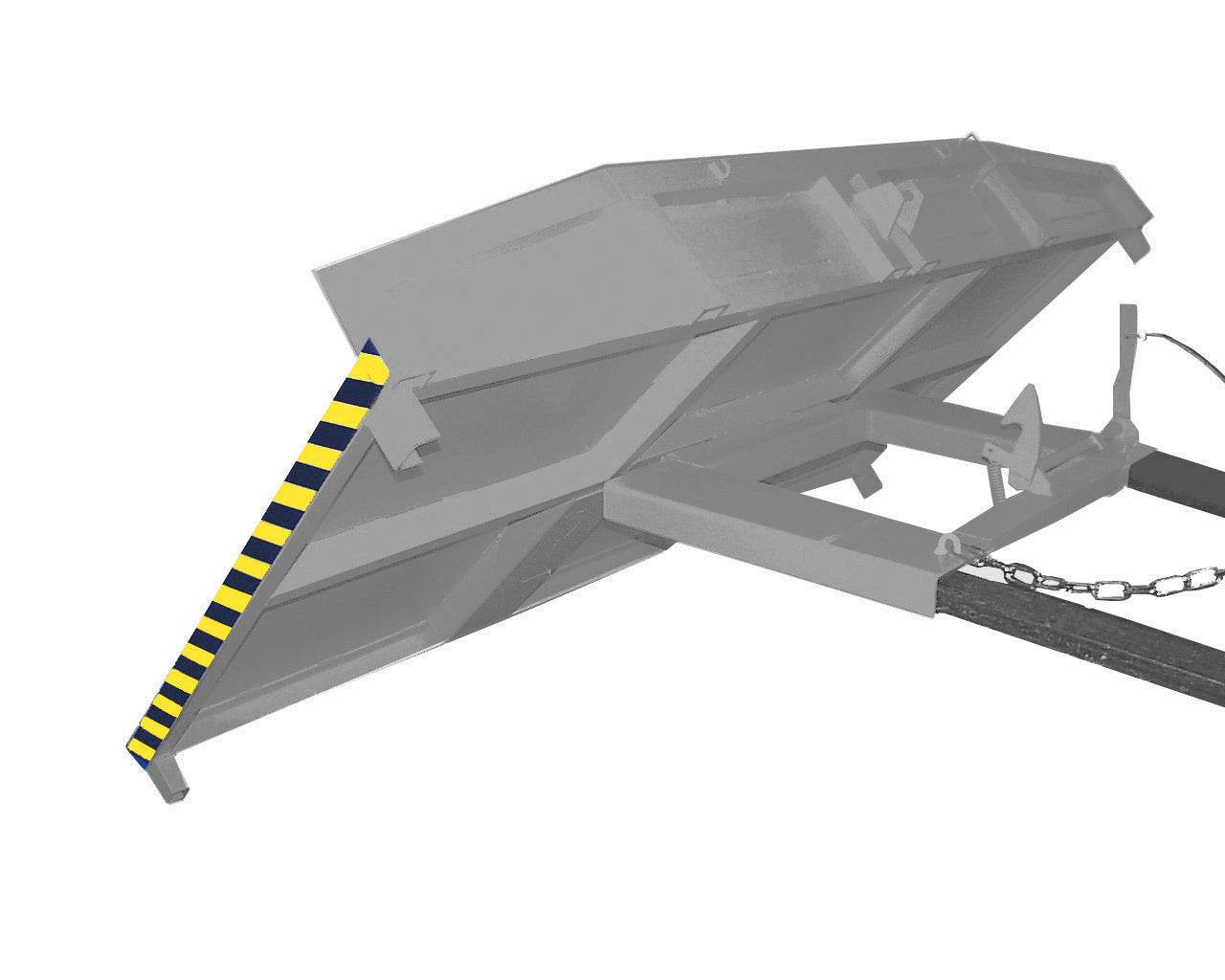 Restgitter - Palette RGP - 2, lackiert, Mausgrau - Staplertechnik24 - 4512 - 02 - 0000 - 5