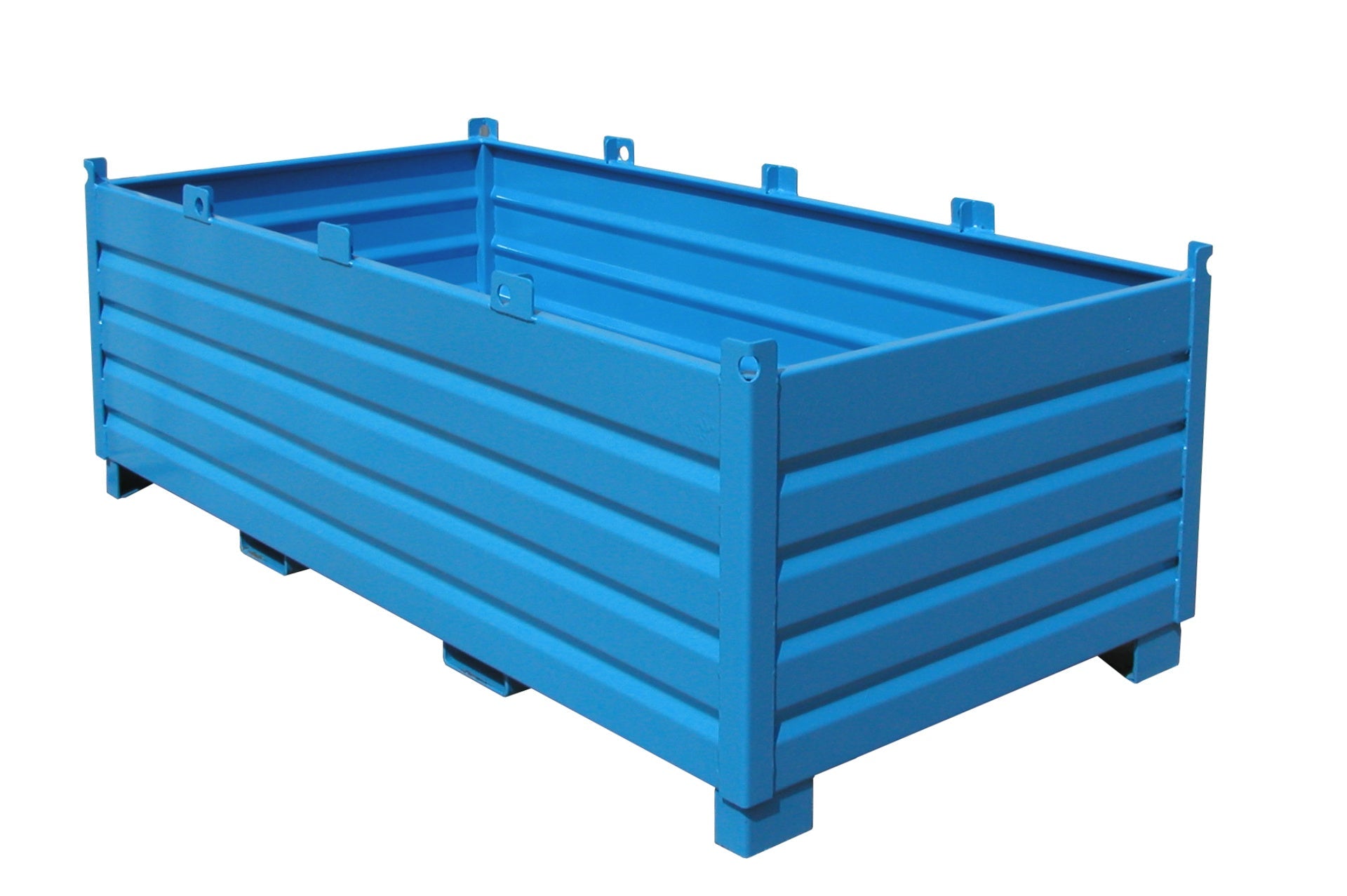 Sammelbehälter - System SBS 2000, lackiert, Lichtblau - Staplertechnik24 - 4511 - 03 - 0000 - 3