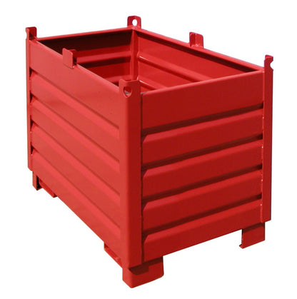 Sammelbehälter - System SBS 500, lackiert, Feuerrot - Staplertechnik24 - 4511 - 01 - 0000 - 2