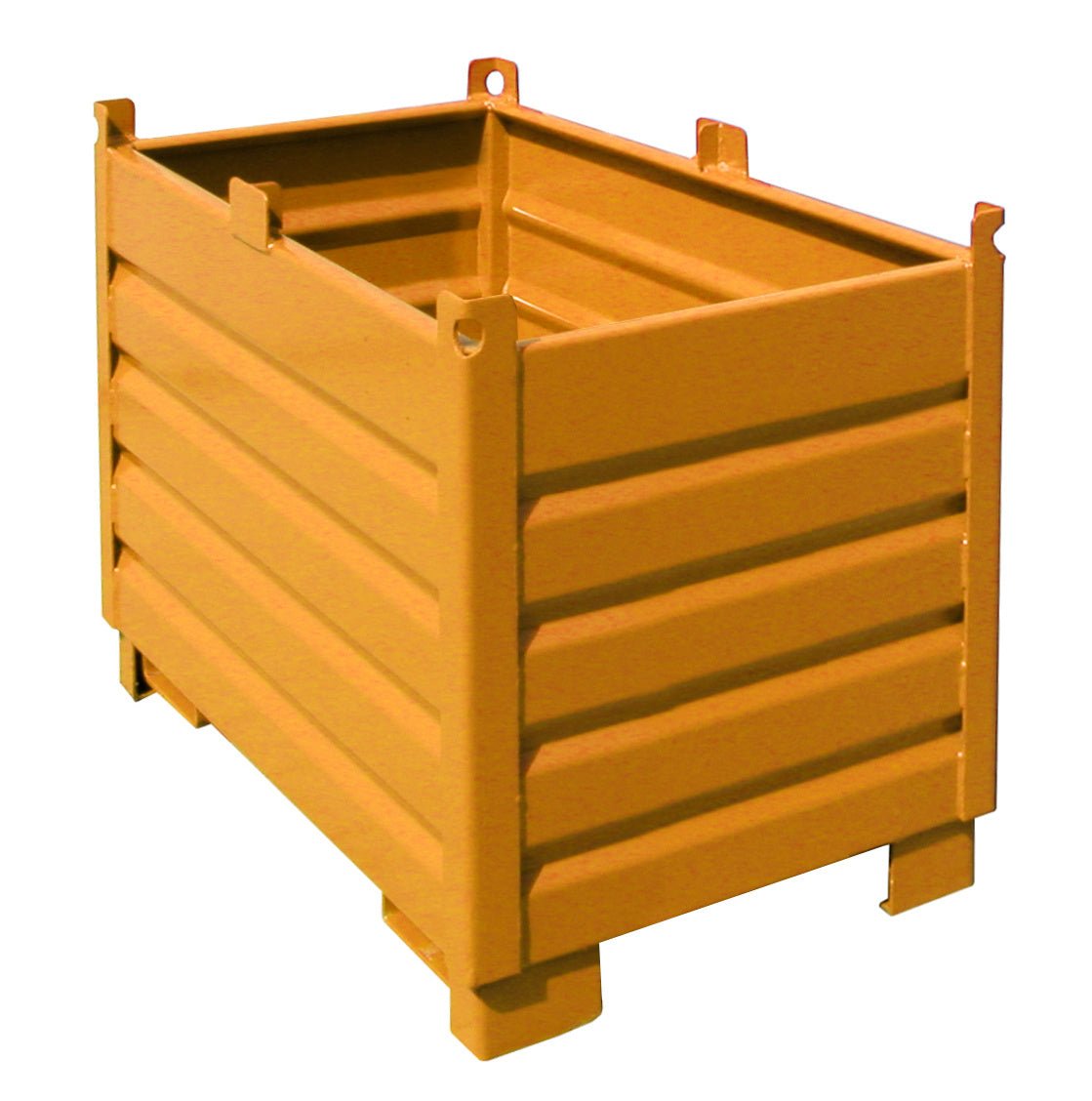 Sammelbehälter - System SBS 500, lackiert, Gelborange - Staplertechnik24 - 4511 - 01 - 0000 - 1