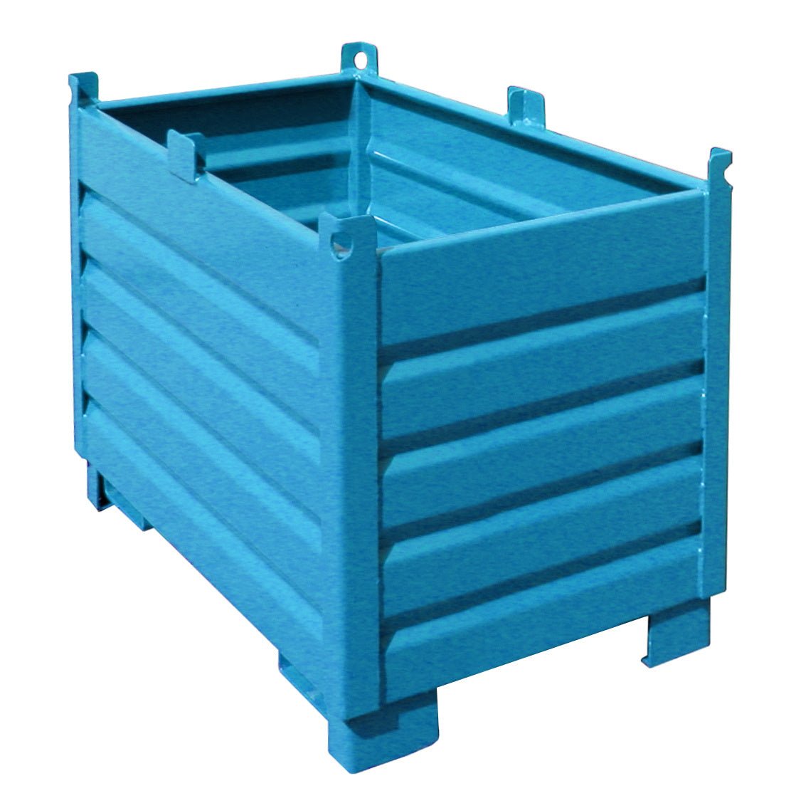 Sammelbehälter - System SBS 500, lackiert, Lichtblau - Staplertechnik24 - 4511 - 01 - 0000 - 3