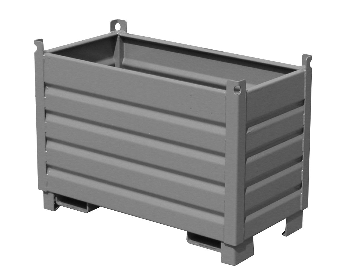 Sammelbehälter - System SBS 500, lackiert, Mausgrau - Staplertechnik24 - 4511 - 01 - 0000 - 5