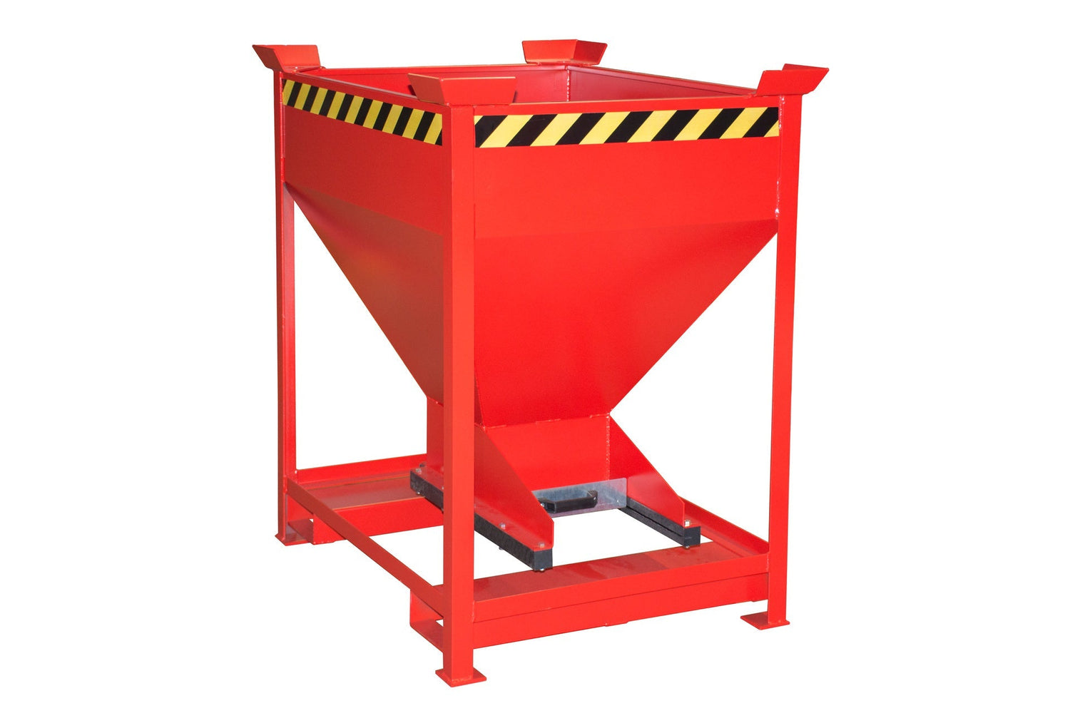 Silobehälter SG - D 375, lackiert, Feuerrot - Staplertechnik24 - 4437 - 07 - 0000 - 2