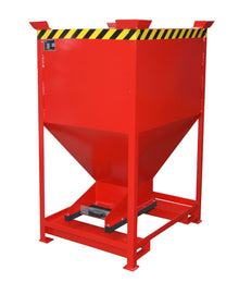 Silobehälter SG - D 600, lackiert, Feuerrot - Staplertechnik24 - 4437 - 08 - 0000 - 2