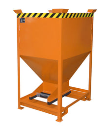 Silobehälter SG - D 600, lackiert, Gelborange - Staplertechnik24 - 4437 - 08 - 0000 - 1