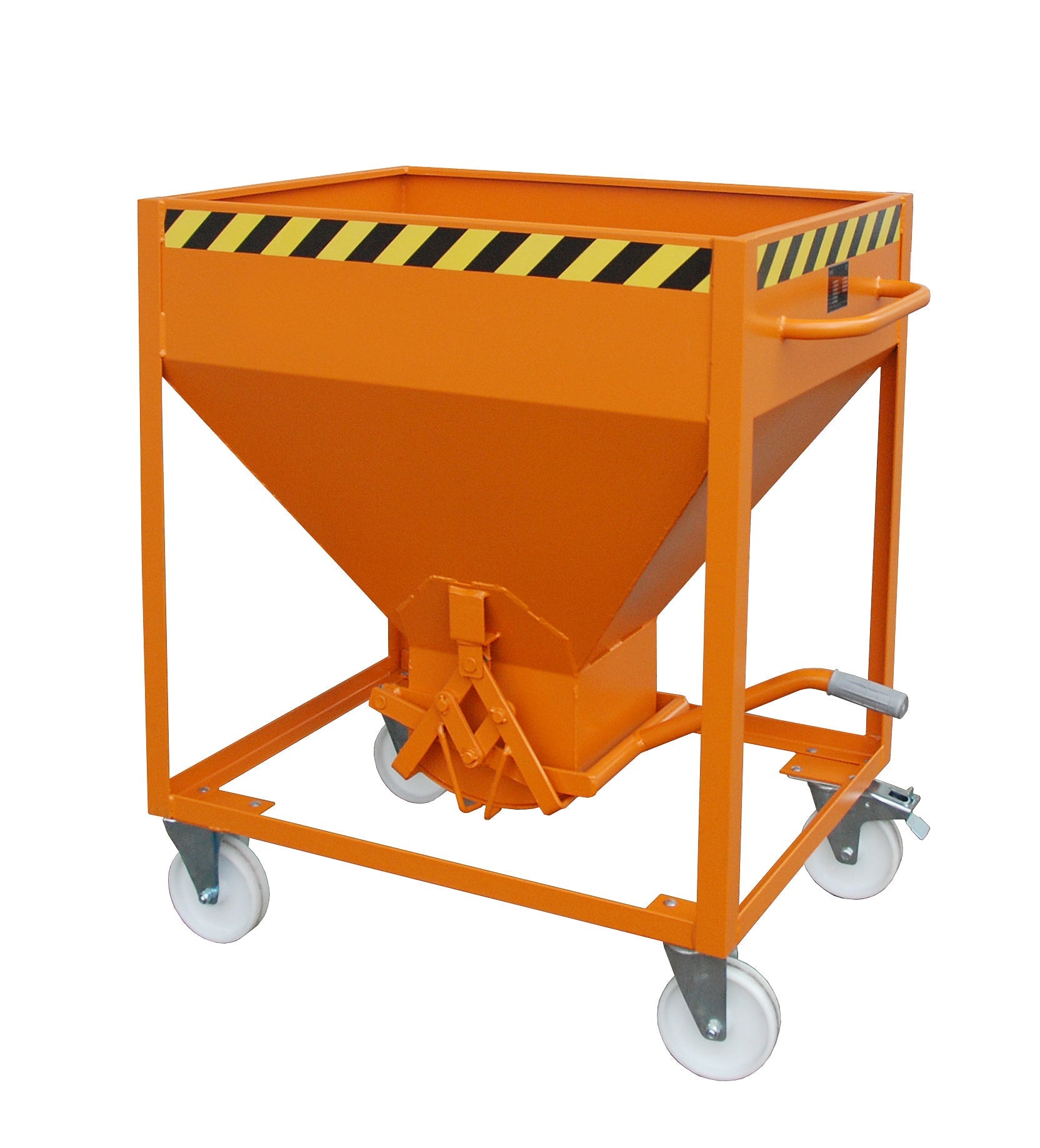 Silobehälter SR 375, lackiert, Gelborange - Staplertechnik24 - 4437 - 05 - 0000 - 1