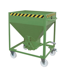 Silobehälter SR 375, lackiert, Resedagrün - Staplertechnik24 - 4437 - 05 - 0000 - 4