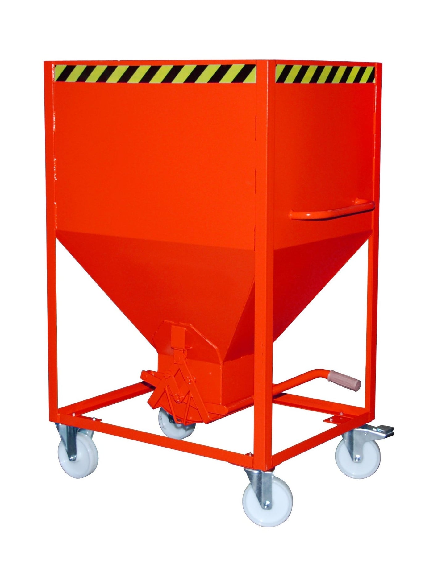 Silobehälter SR 600, lackiert, Feuerrot - Staplertechnik24 - 4437 - 06 - 0000 - 2