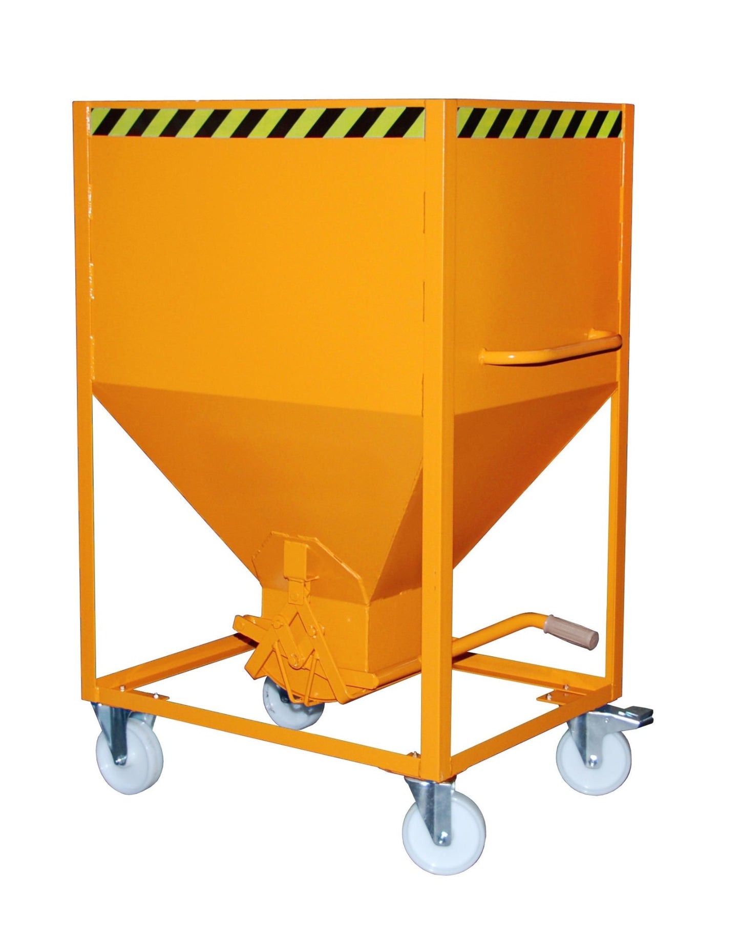 Silobehälter SR 600, lackiert, Gelborange - Staplertechnik24 - 4437 - 06 - 0000 - 1