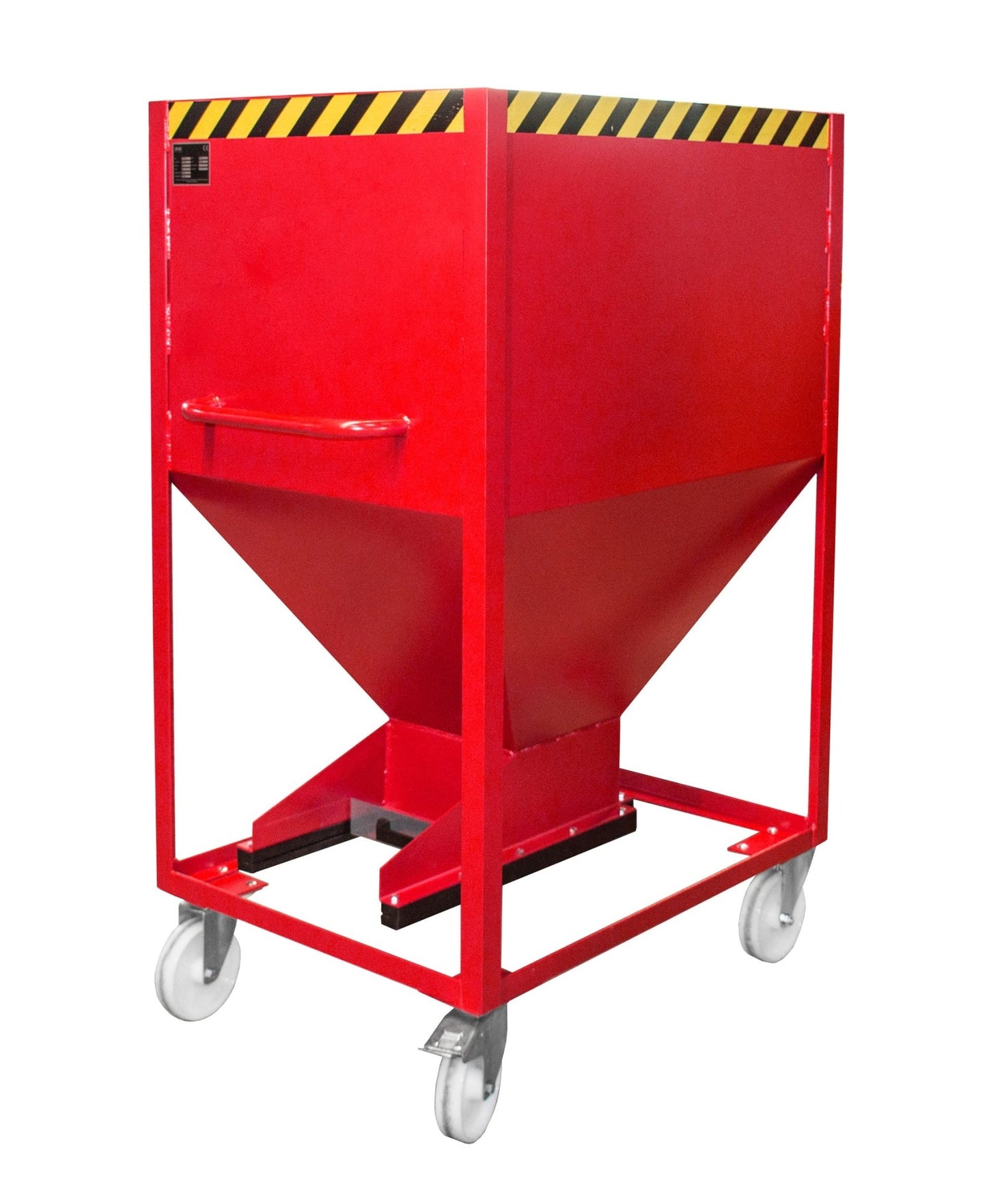 Silobehälter SR - D 600, lackiert, Feuerrot - Staplertechnik24 - 4437 - 12 - 0000 - 2