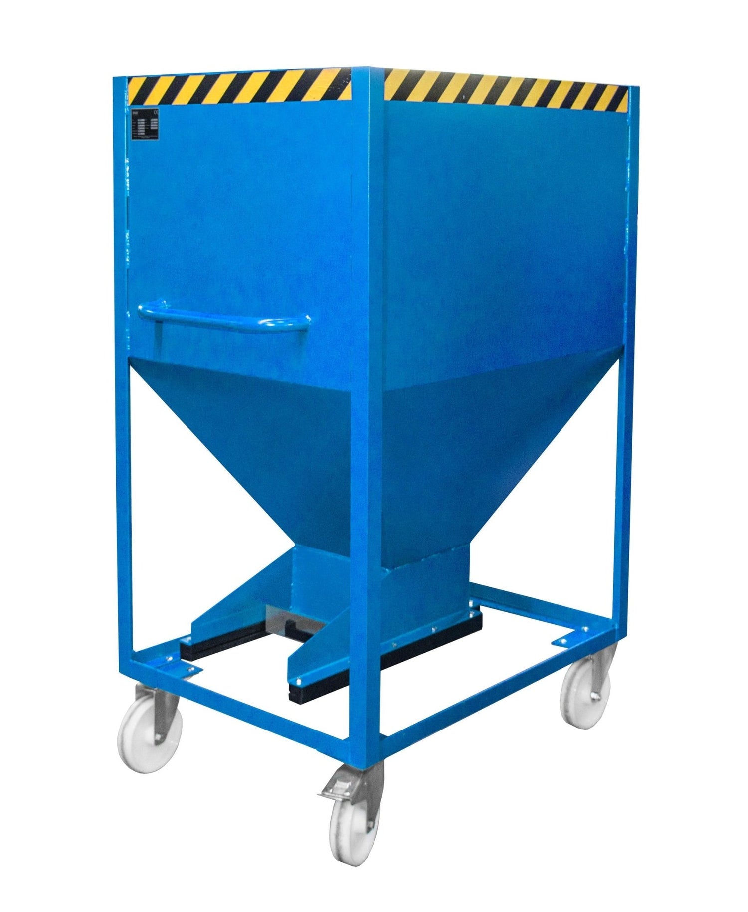 Silobehälter SR - D 600, lackiert, Lichtblau - Staplertechnik24 - 4437 - 12 - 0000 - 3