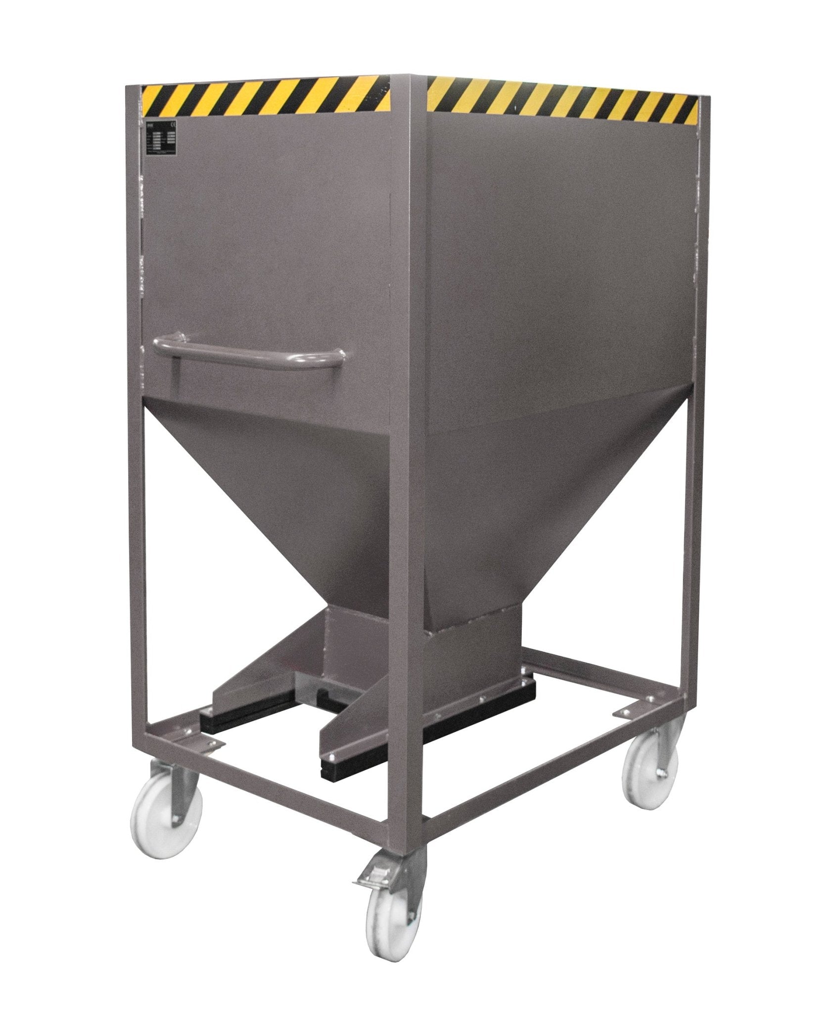 Silobehälter SR - D 600, lackiert, Mausgrau - Staplertechnik24 - 4437 - 12 - 0000 - 5