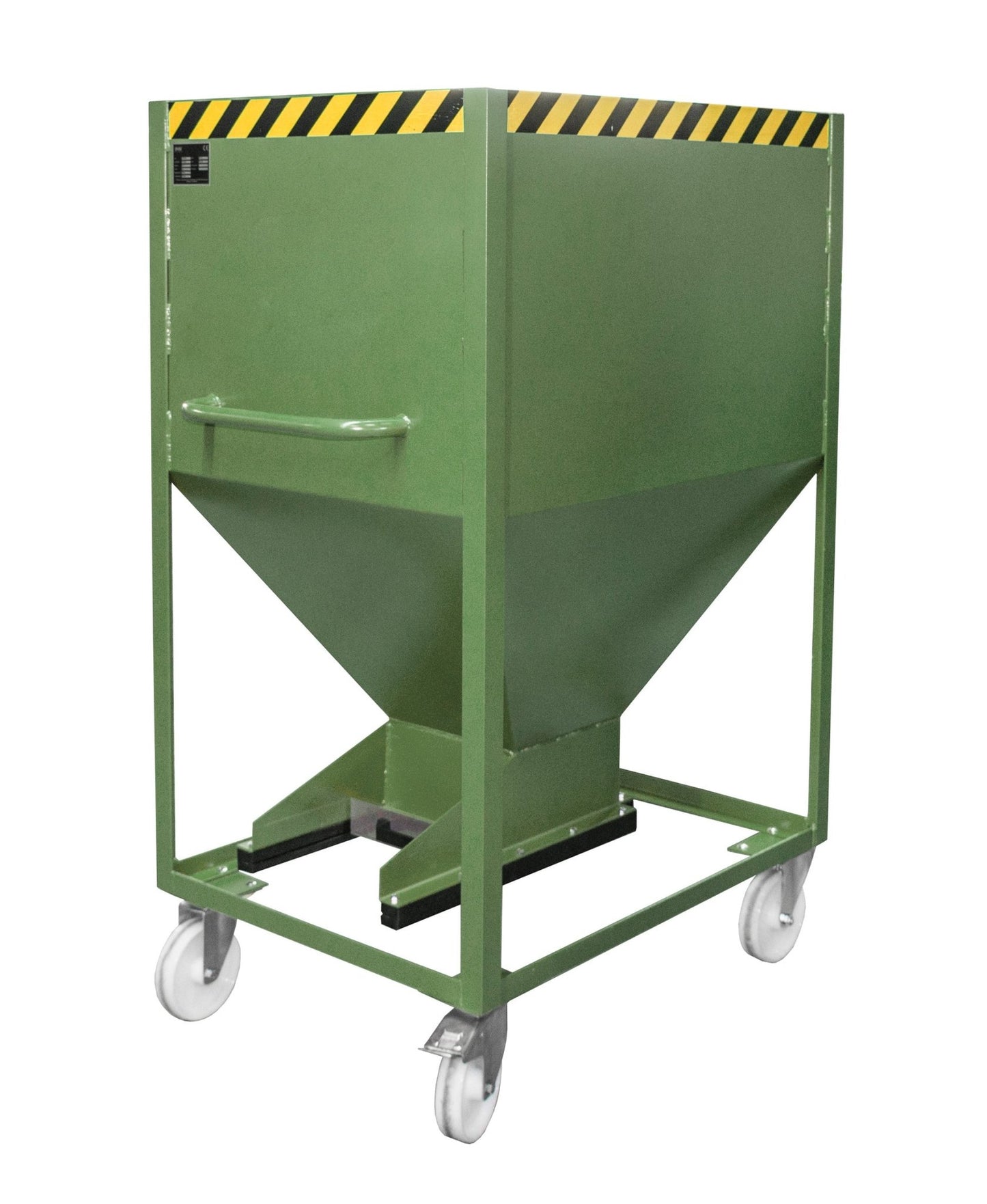 Silobehälter SR - D 600, lackiert, Resedagrün - Staplertechnik24 - 4437 - 12 - 0000 - 4