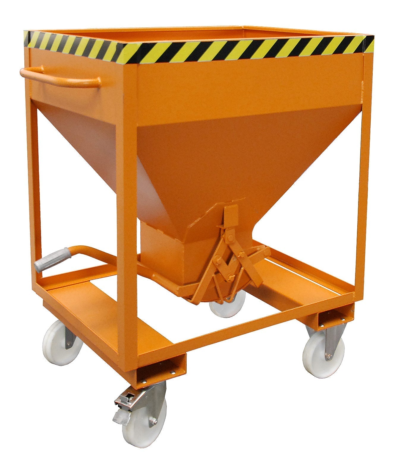 Silobehälter SRE 375, lackiert, Gelborange - Staplertechnik24 - 4437 - 03 - 0000 - 1