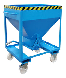 Silobehälter SRE 375, lackiert, Lichtblau - Staplertechnik24 - 4437 - 03 - 0000 - 3