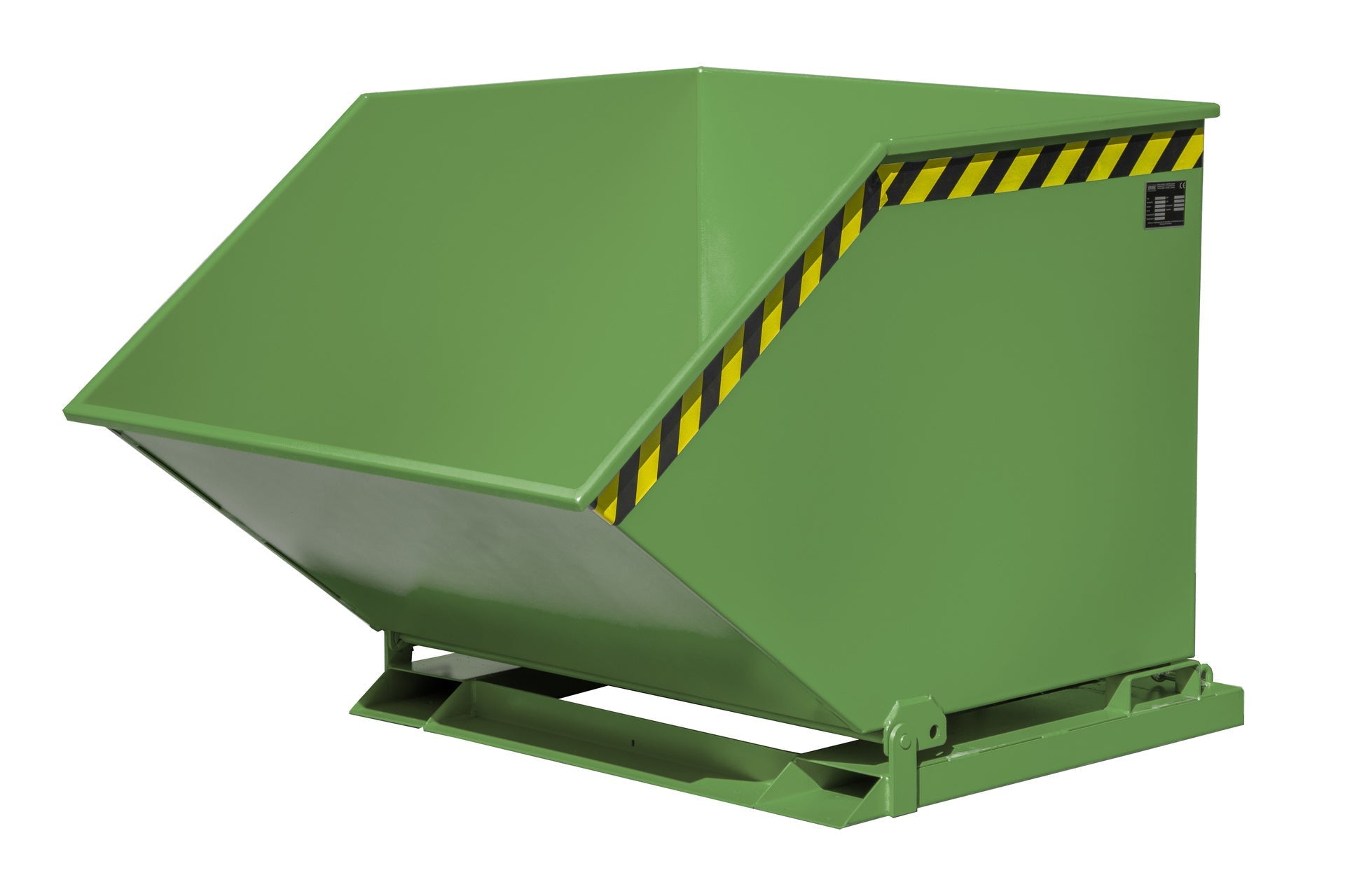 Späne - Kippmulde SKK 1000, lackiert, Resedagrün - Staplertechnik24 - 4541 - 12 - 0000 - 4