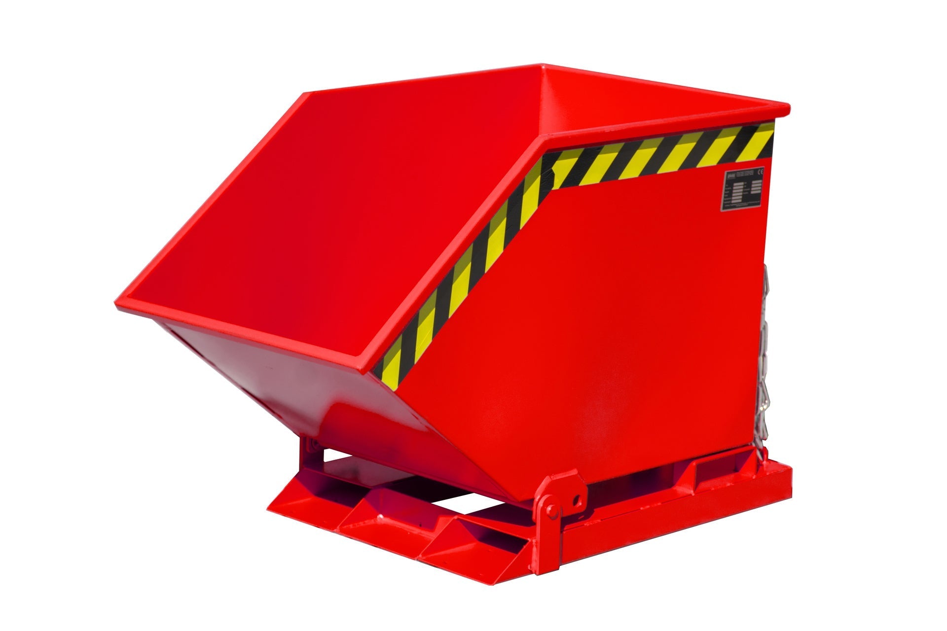 Späne - Kippmulde SKK 250, lackiert, Feuerrot - Staplertechnik24 - 4541 - 08 - 0000 - 2