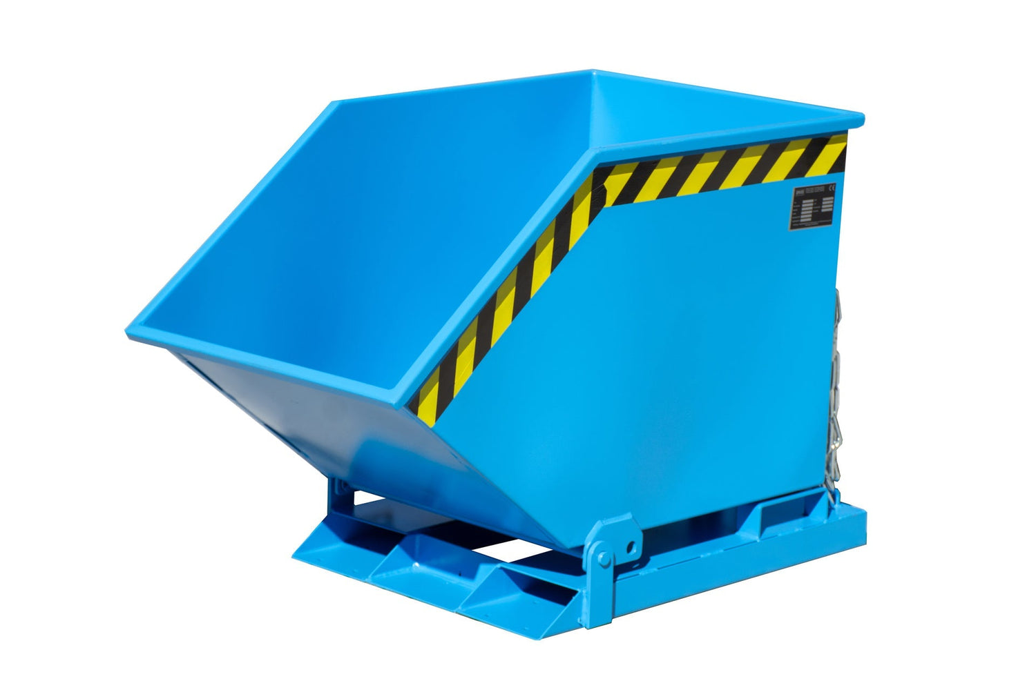 Späne - Kippmulde SKK 250, lackiert, Lichtblau - Staplertechnik24 - 4541 - 08 - 0000 - 3