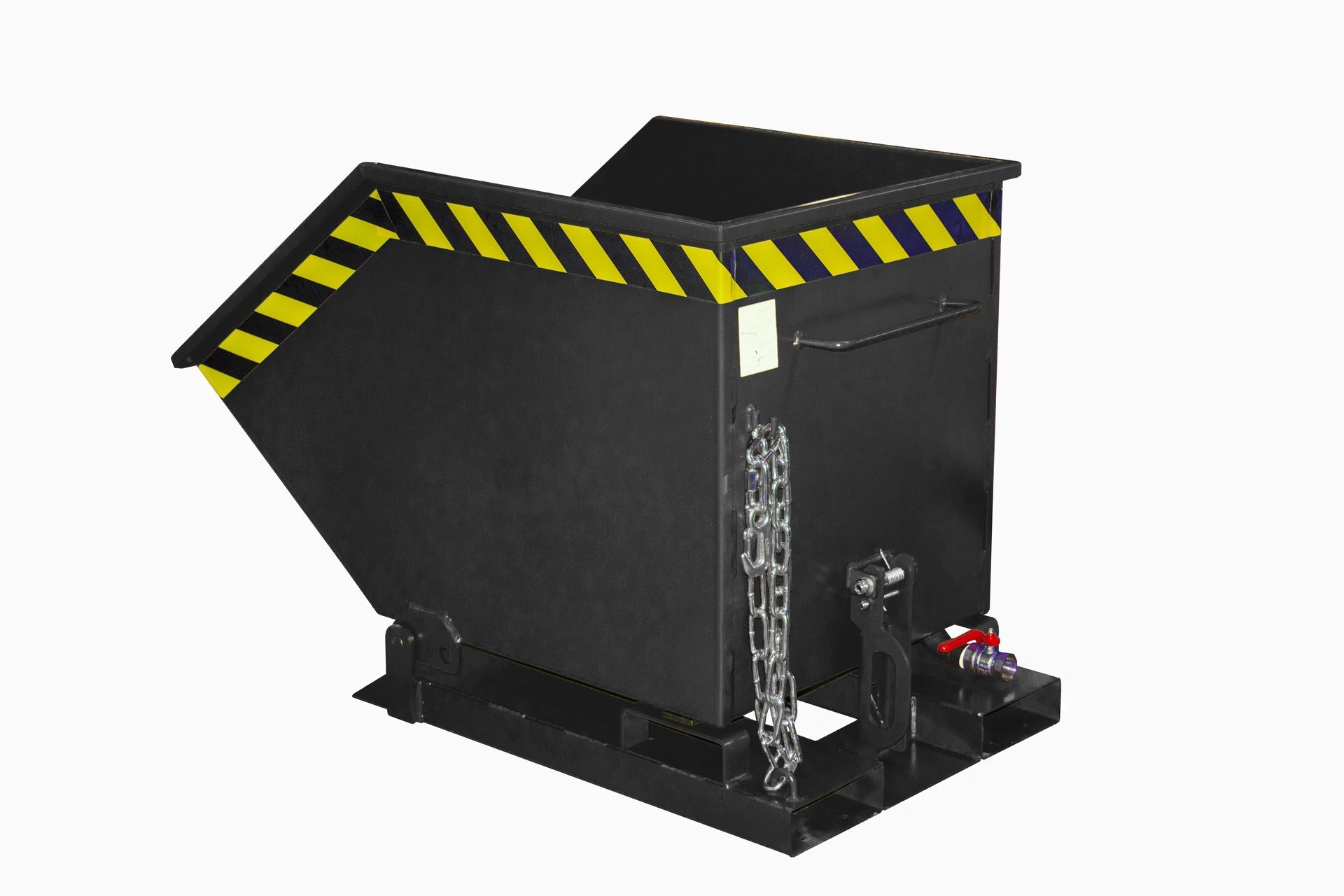 Späne - Kippmulde SKK 250, lackiert, Schwarzgrau - Staplertechnik24 - 4541 - 08 - 0000 - 16