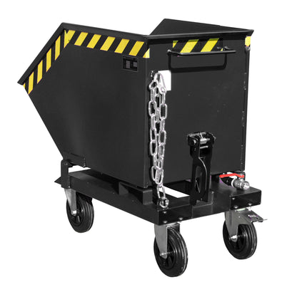 Späne - Kippmulde SKK 250, lackiert, Schwarzgrau - Staplertechnik24 - 4541 - 08 - 0000 - 16