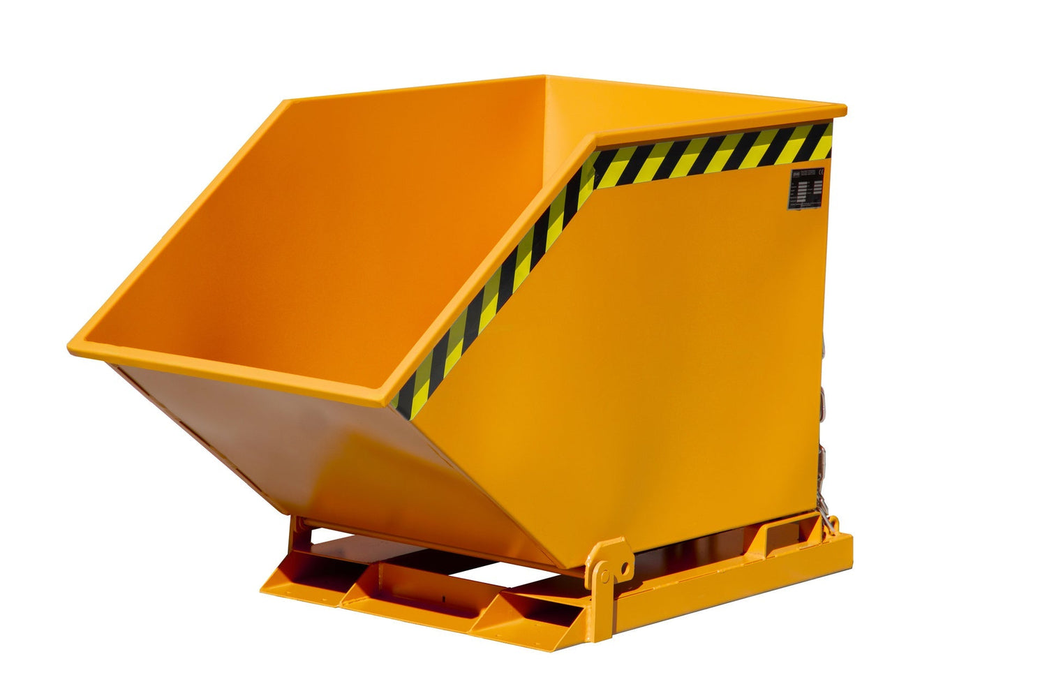 Späne - Kippmulde SKK 400, lackiert, Gelborange - Staplertechnik24 - 4541 - 09 - 0000 - 1