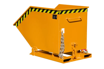 Späne - Kippmulde SKK 400, lackiert, Gelborange - Staplertechnik24 - 4541 - 09 - 0000 - 1