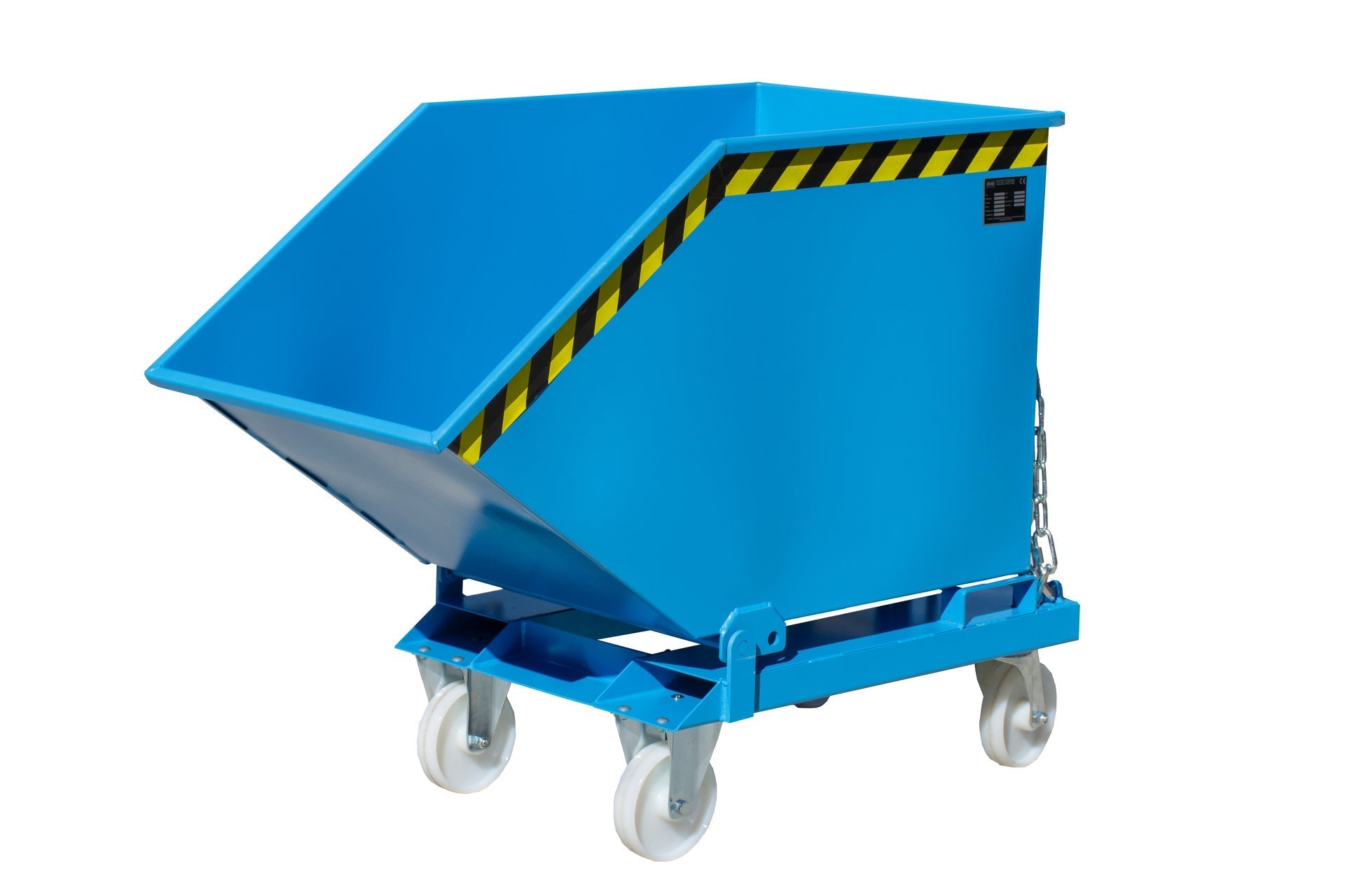 Späne - Kippmulde SKK 400, lackiert, Lichtblau - Staplertechnik24 - 4541 - 09 - 0000 - 3