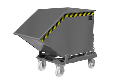 Späne - Kippmulde SKK 400, lackiert, Mausgrau - Staplertechnik24 - 4541 - 09 - 0000 - 5