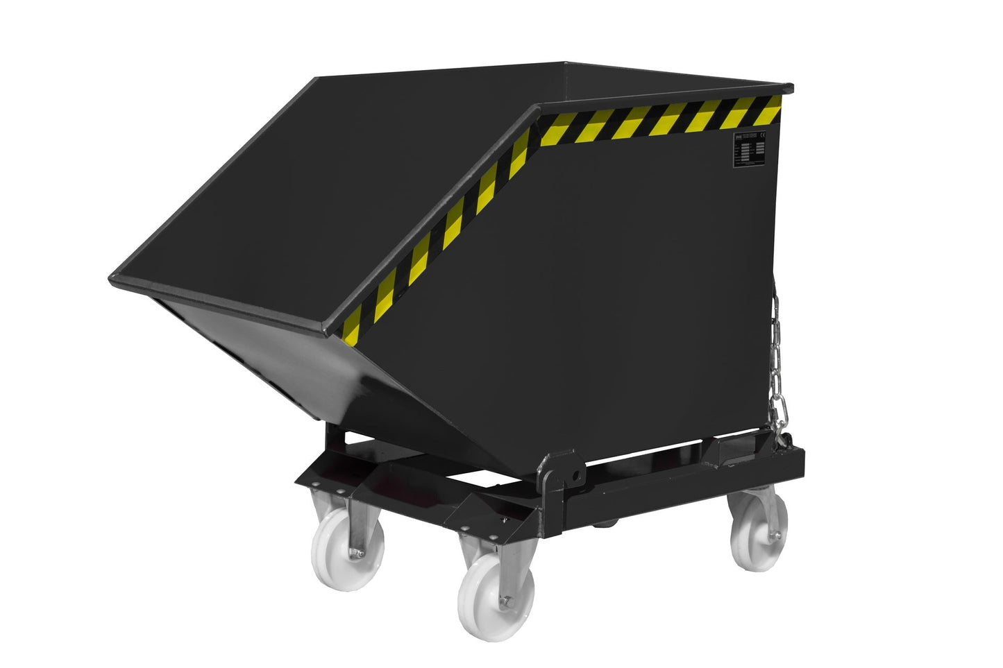 Späne - Kippmulde SKK 400, lackiert, Schwarzgrau - Staplertechnik24 - 4541 - 09 - 0000 - 16