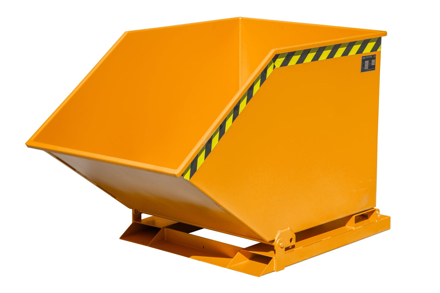 Späne - Kippmulde SKK 600, lackiert, Gelborange - Staplertechnik24 - 4541 - 10 - 0000 - 1