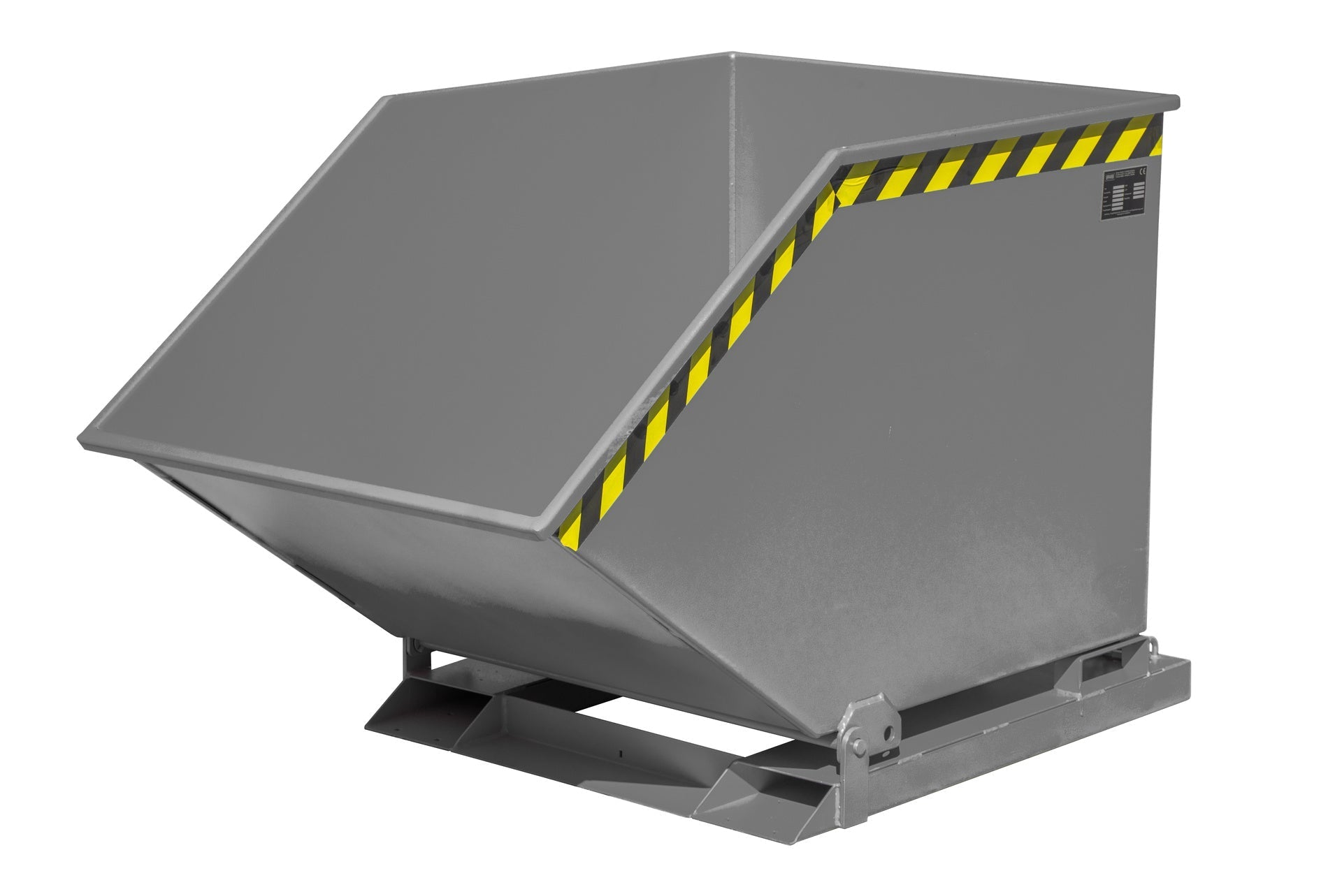 Späne - Kippmulde SKK 600, lackiert, Mausgrau - Staplertechnik24 - 4541 - 10 - 0000 - 5