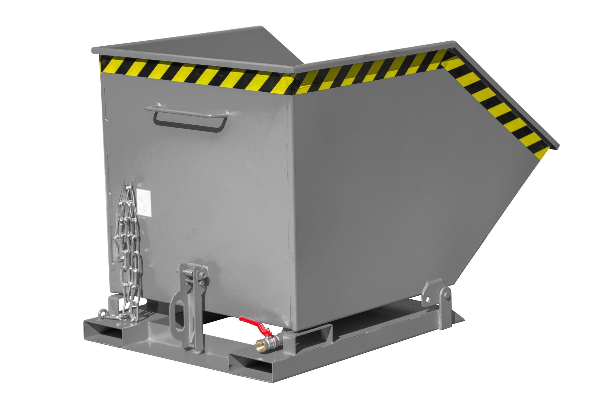 Späne - Kippmulde SKK 600, lackiert, Mausgrau - Staplertechnik24 - 4541 - 10 - 0000 - 5